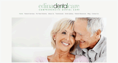 Desktop Screenshot of edinadentalcare.com
